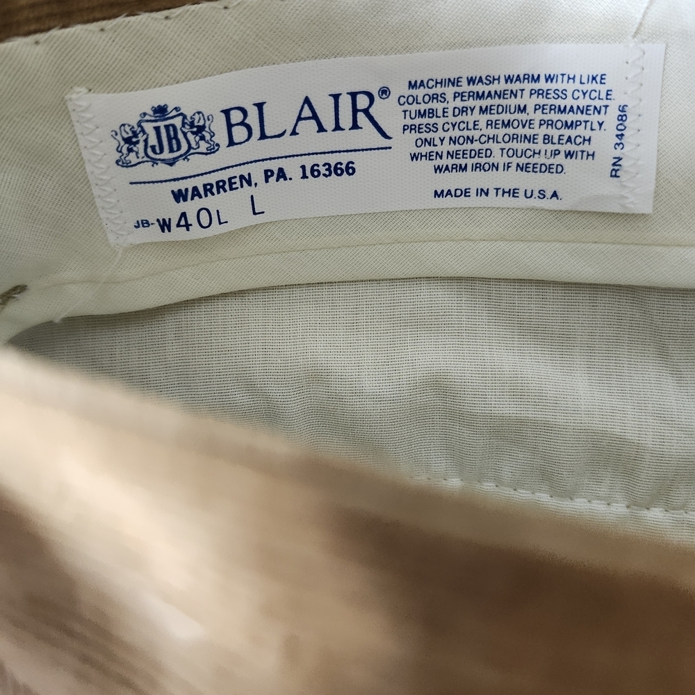 Vintage Tan Brown Corduroy Pants Size 40X32 - Picture 9 of 12